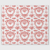 Gift Wrap Roll in Marie Toile aardbei2 Cadeaupapier (Vlak)