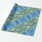 Gift Wrap Roll Zee Schildpad #2 Cadeaupapier (Uitgerold)