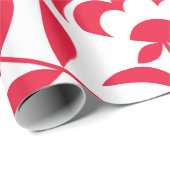 GIFT WRAP SCANDINAVIAN FOLK PATTERN CHRISTMAS CADEAUPAPIER (Rol Hoek)