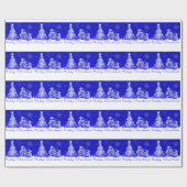 Gift Wrap/Smores Snowmen Cadeaupapier (Vlak)