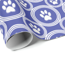 Gift Wrap van de weduwen-voor-Giving (Indigo)