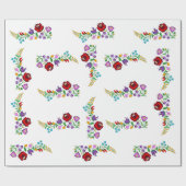 Gift Wrap van het Hongaarse Stroomontwerp Cadeaupapier (Vlak)