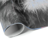 GIFT WRAPPER MET PINK JAPANESE CLOUDS CADEAUPAPIER (Rol Hoek)