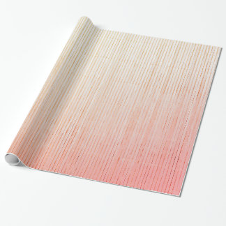 GIFT WRAPPING FADED RED STRIPES CADEAUPAPIER
