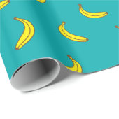 Gift Wrapping Paper Banana Pattern Cadeaupapier (Rol Hoek)