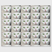 Gift Wrapping Paper "Green Eyes" Cadeaupapier (Vlak)