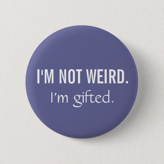 Gifted, geen vreemde Button (Voorkant)