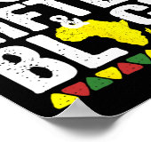 Gifted Young Black Dashiki African Pride History M Poster (Hoek)