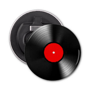 giften en producten voor het "Vinylrecord" Button Flesopener