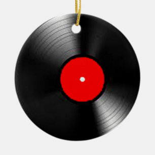 giften en producten voor "Vinylrecord" Keramisch Ornament