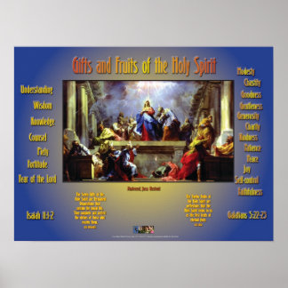 Giften en vruchten van de Heilige Geest Poster