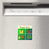 Giften in  vlokjes magneet (Insitu (Vaatwasser))