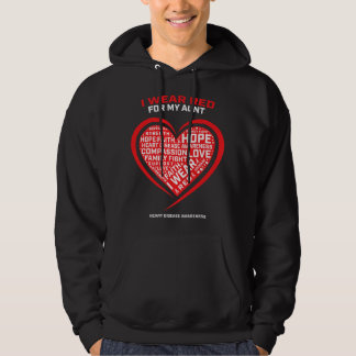 Giften kleren die ik rood heb Draag voor mijn tant Hoodie
