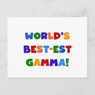Giften van de Kleuren van de Gamma's van het Briefkaart