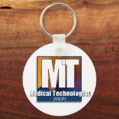 Giften van de medisch technologiste (ASCP) Sleutelhanger (Voorkant)