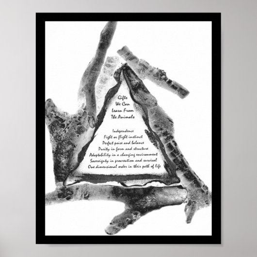 Giften van dieren poster (Voorkant)