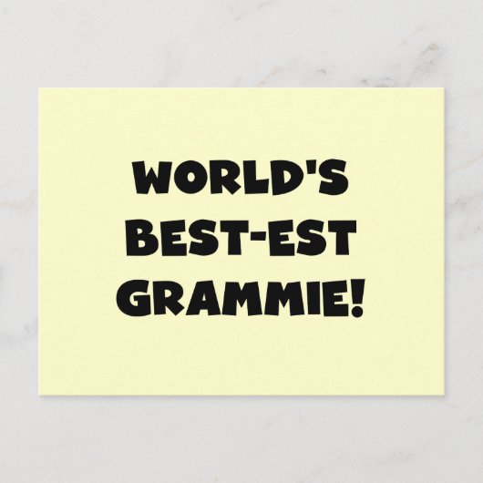 Giften van Grammie van het best-est-Beste van de Briefkaart (Voorkant)