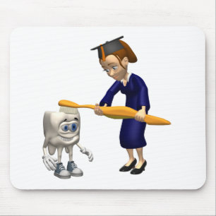 Giften van tandheelkundig Afstuderen of tandheelku Muismat