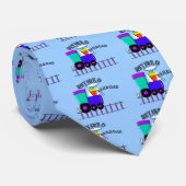 Giften van treinpersoneel in ruste stropdas (Opgerold)