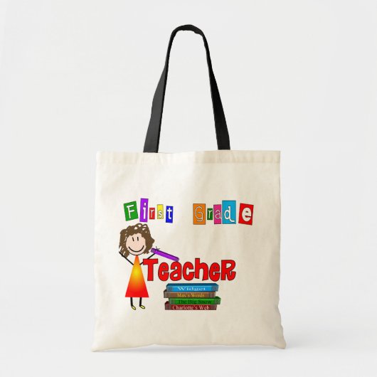 Giften voor eerste graad leraar tote bag (Voorkant)