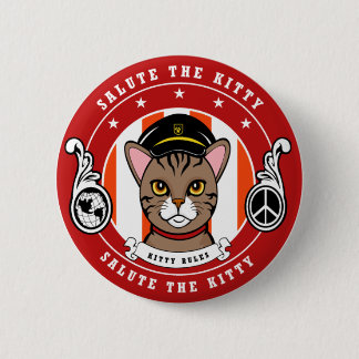 Giften voor kattenliefhebbers ronde button 5,7 cm