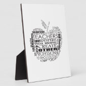 Giften voor leraren fotoplaat (Zijkant)