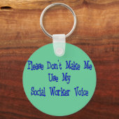 Giften voor maatschappelijk werkers sleutelhanger (Voorkant)