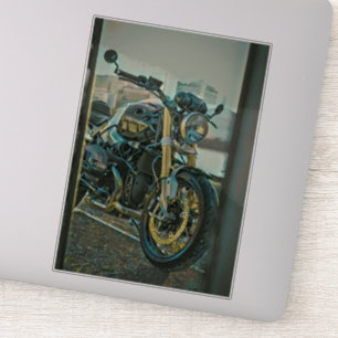 Giften voor motorrijders sticker