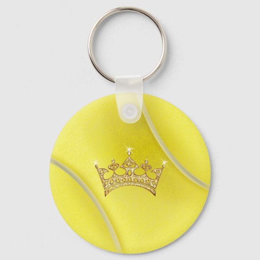 Giften voor Tennis-spelers Vrouwen Tennis-toetsen Sleutelhanger (Voorkant)