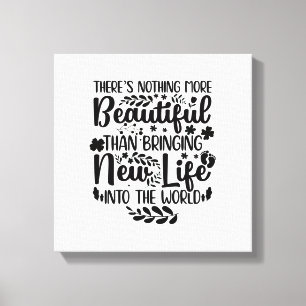 Giften voor verloskundigen Verloskundige moeders Canvas Afdruk