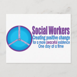 Giften voor werknemers in de sociale sector briefkaart
