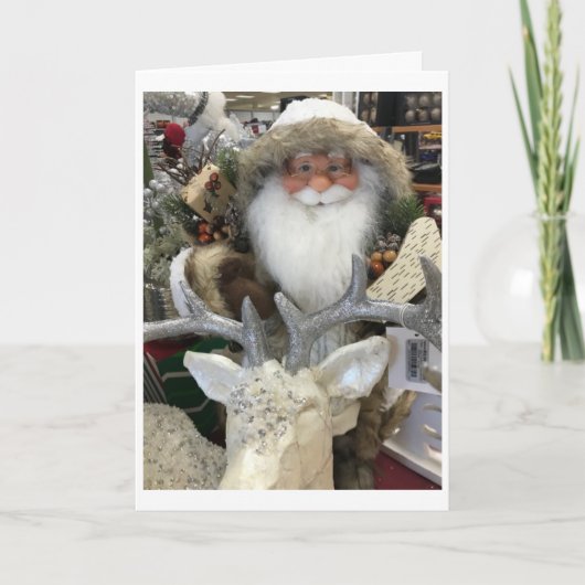 GIFTEN ZIJN GEWRAPPEN/TREE IS GEREMD MERRY CHRISTM KAART (Voorkant)