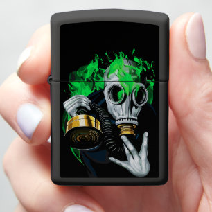 Giftgas Masker: Neon Vlammen