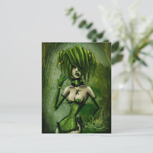 giftig briefkaart (Staand voorkant)