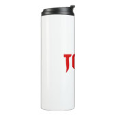 giftig thermosbeker (Gedraaid links)