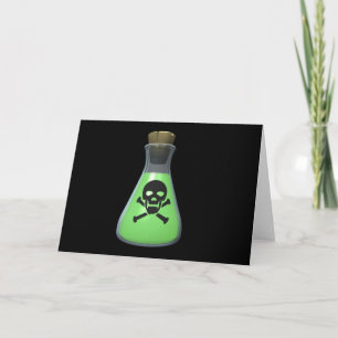 Giftige groene drank kaart