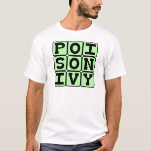 Giftige klimop, Jeukende plant T-shirt