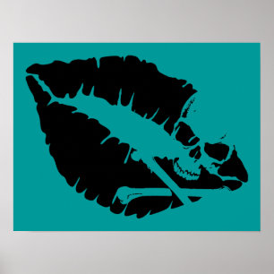 giftige lippen poster