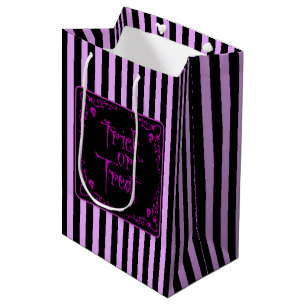 Giftige Paarse Trick or Treat Medium Cadeauzakje