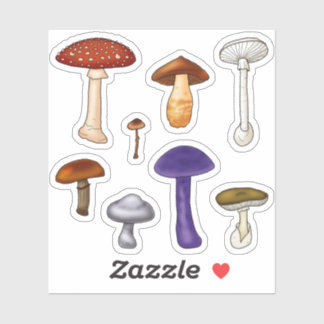 Giftige Paddenstoelen Sticker