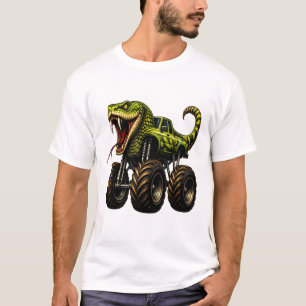 Giftige Viper Monstertruck T-shirt