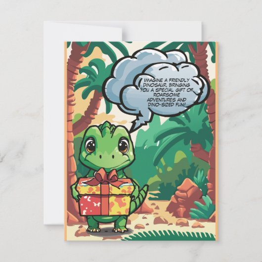 Gifting Dinosaurus Baby (Voorkant)