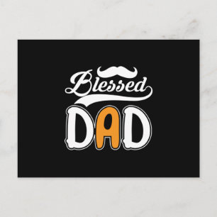 Gifts Dad Gezegende vader Briefkaart