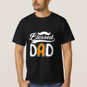 Gifts Dad Gezegende vader T-shirt