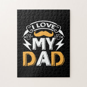 Gifts Dad Ik hou van mijn vader Legpuzzel