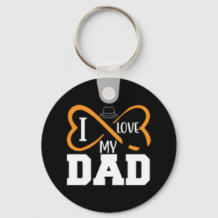 Gifts Dad Ik hou van mijn vader Sleutelhanger