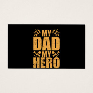 Gifts Dad Mijn vader Mijn Hero Visitekaartje