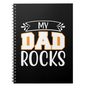 Gifts Dad Mijn vader Rocks Notitieboek