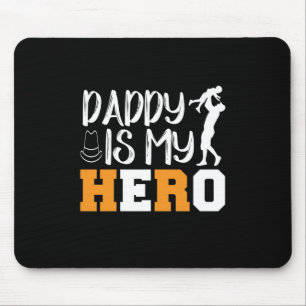 Gifts Dad Papa is mijn Hero Muismat