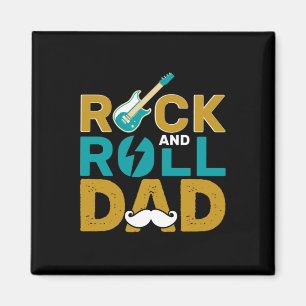 Gifts Dad Rock- en Rollpap Magneet